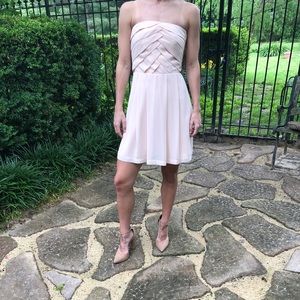 chiffon cocktail dress